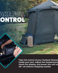 Outback Shower Tent Deluxe