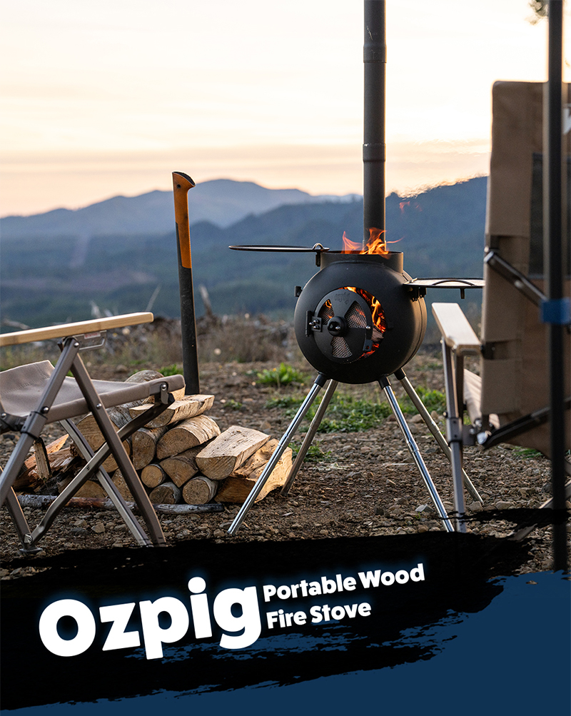 Kakadu Ozpig Portable Wood Stove – Off Road Tents
