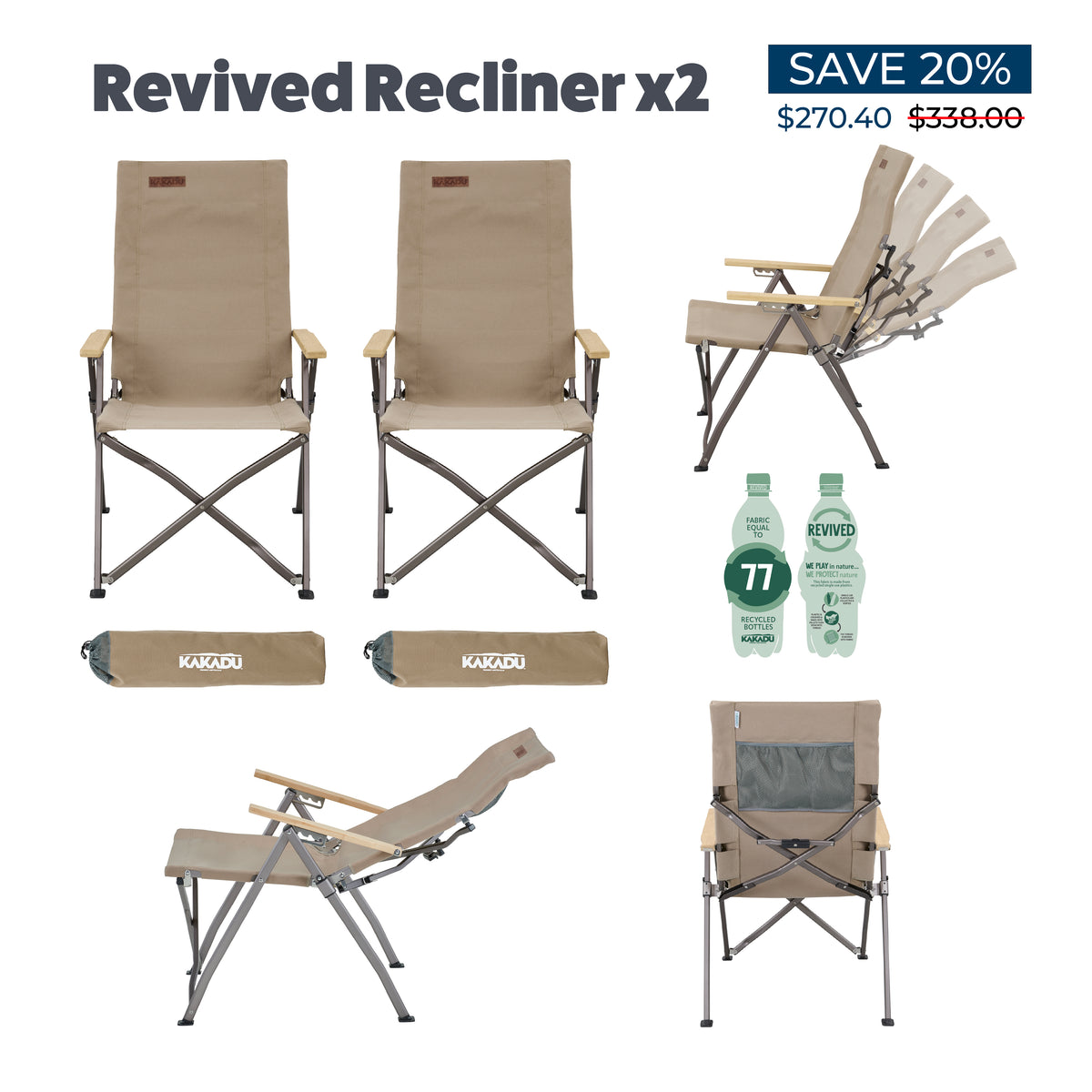 Revived Recliner Duo Pack
