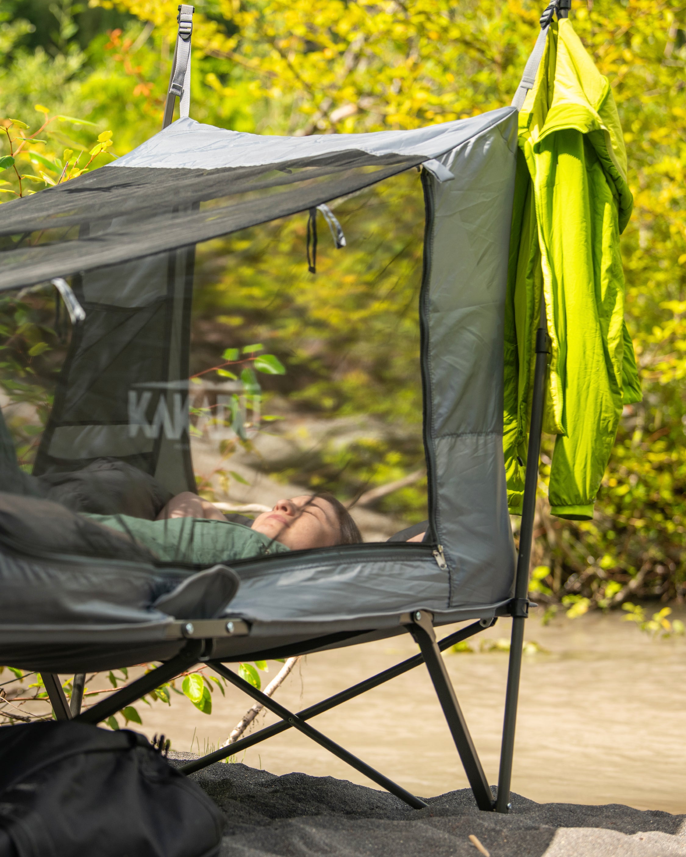 Shop BlockOut Cot Tent 1P – Compact Camping Cot | Kakadu USA