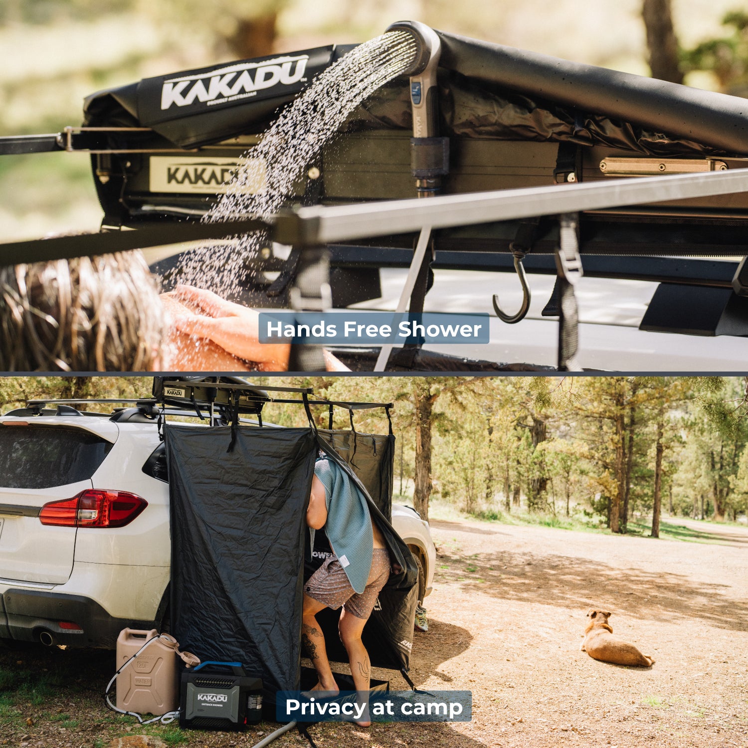 quicky shower tent ford nugget Kakadu Die schönsten MTB Touren Quick fit tent Type:1pcs It is durable