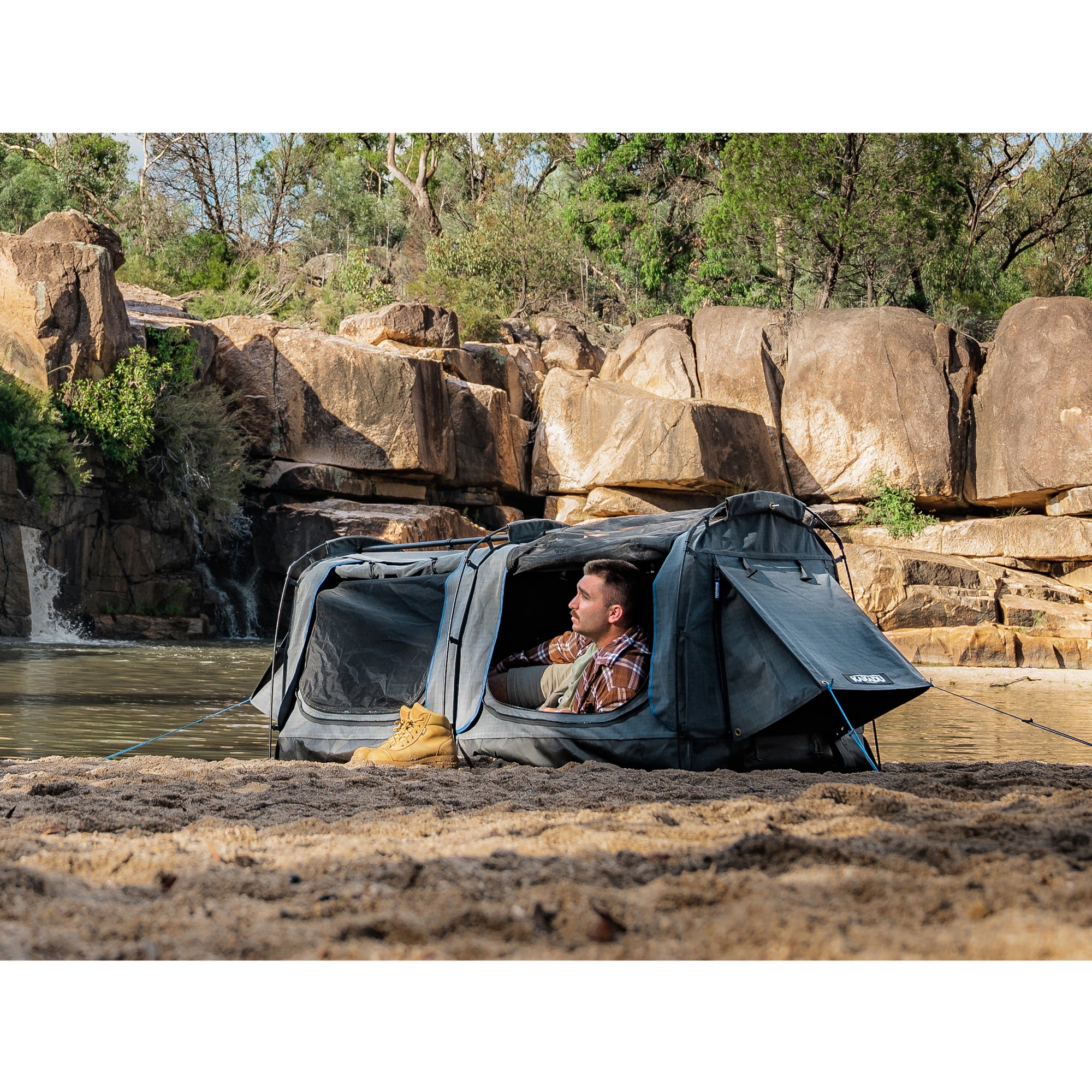 swag tent usa Sundowner Swag 1P – Lightweight Camping Swag
