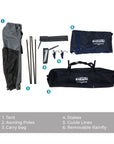 BlockOut® Cot Tent 1P